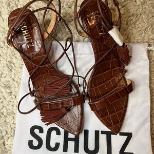 Schutz Strappy Heels